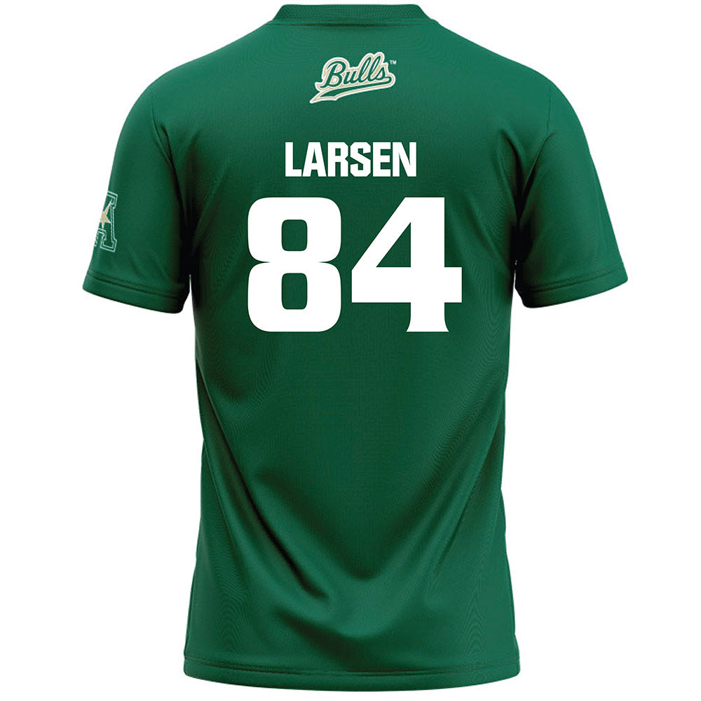 USF - NCAA Women's Lacrosse : Lexi Larsen - Green Lacrosse Jersey -1