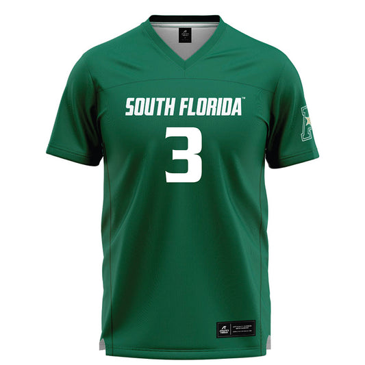 USF - NCAA Women's Lacrosse : Elle Traz - Green Lacrosse Jersey -0