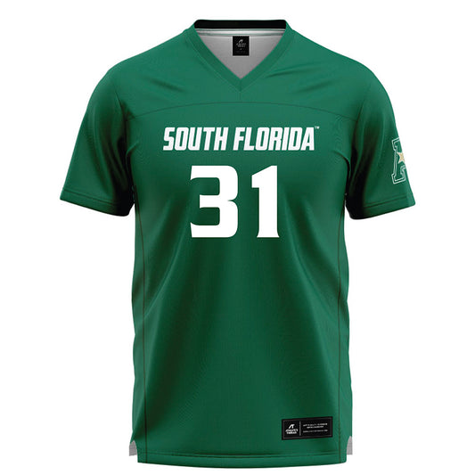 USF - NCAA Women's Lacrosse : Kali Cleary - Green Lacrosse Jersey -0