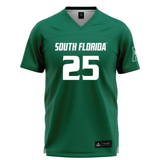 USF - NCAA Women's Lacrosse : Morgan Zimmerman - Green Lacrosse Jersey -0