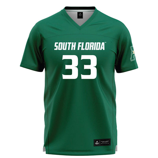USF - NCAA Women's Lacrosse : Alexa Lang - Green Lacrosse Jersey -0