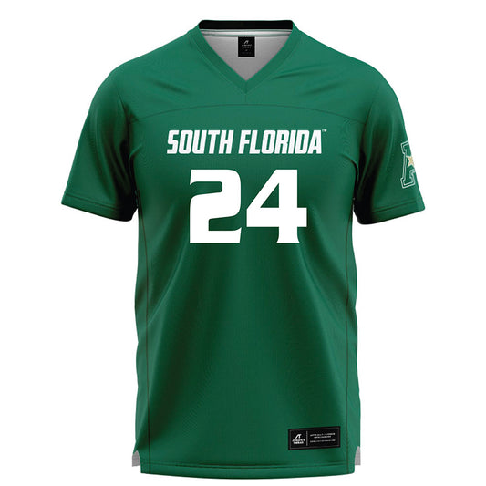 USF - NCAA Women's Lacrosse : Natalie Eastwood - Green Lacrosse Jersey -0