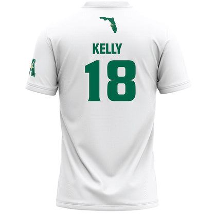 USF - NCAA Women's Lacrosse : Natalie Kelly - White Lacrosse Jersey -1