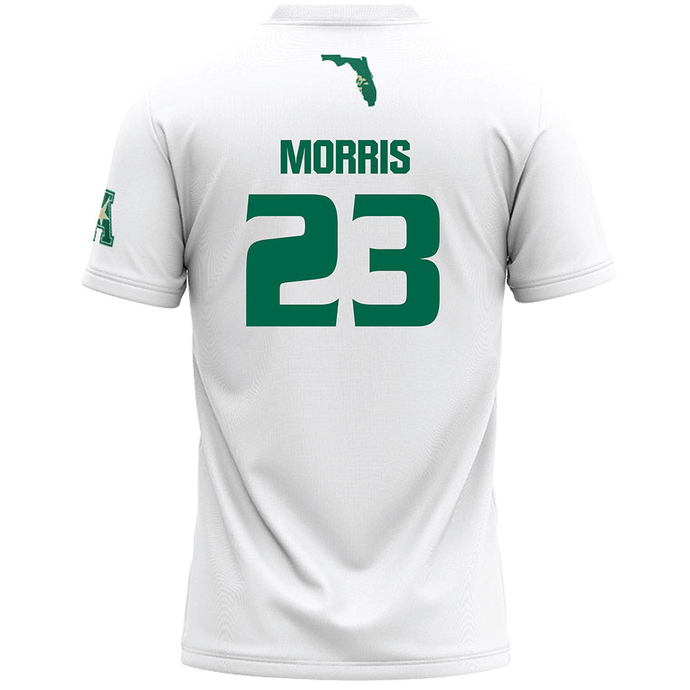 USF - NCAA Women's Lacrosse : Maddie Morris - White Lacrosse Jersey -1