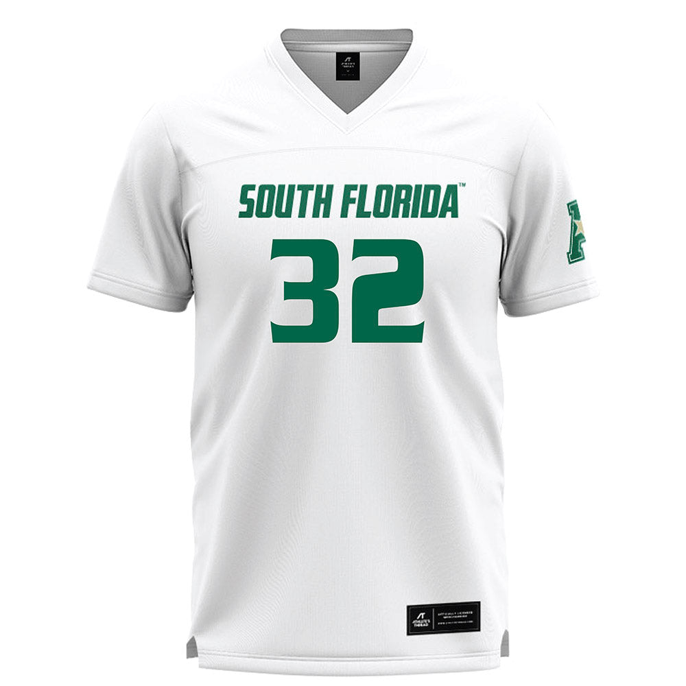 USF - NCAA Women's Lacrosse : Kadyn Brandt - White Lacrosse Jersey -0