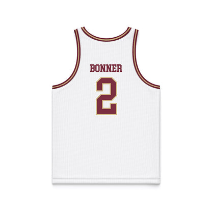 FSU - NCAA Women's Basketball : Amaya Bonner - White Basketball Jersey-1