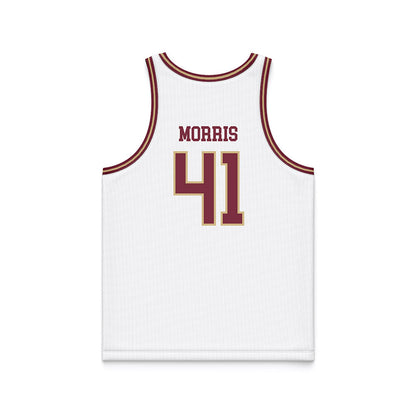 FSU - NCAA Men's Basketball : RJ Morris - White Basketball Jersey-1