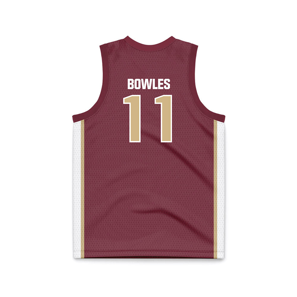 FSU - NCAA Women's Basketball : Sydney Bowles - Garnet Basketball Jersey-1