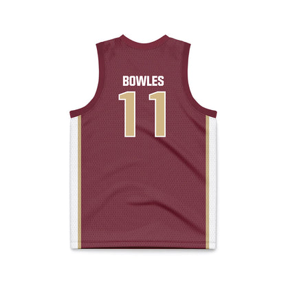 FSU - NCAA Women's Basketball : Sydney Bowles - Garnet Basketball Jersey-1