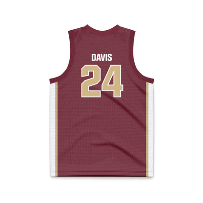FSU - NCAA Women's Basketball : Pania Davis - Garnet Basketball Jersey-1