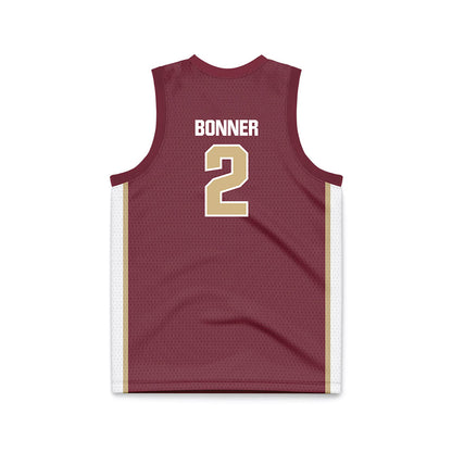 FSU - NCAA Women's Basketball : Amaya Bonner - Garnet Basketball Jersey-1