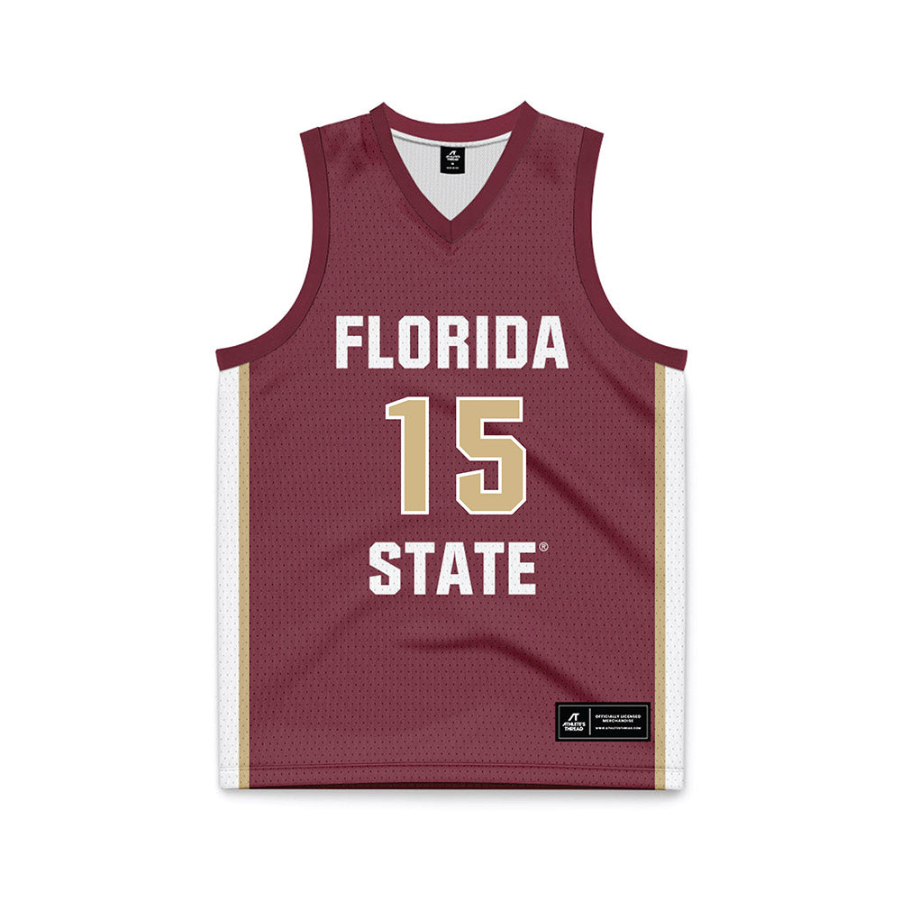 FSU - NCAA Women's Basketball : Sole Williams - Garnet Basketball Jersey-0