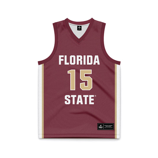 FSU - NCAA Women's Basketball : Sole Williams - Garnet Basketball Jersey-0