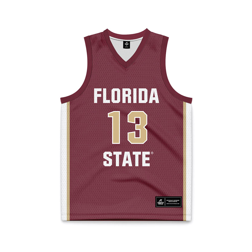 FSU - NCAA Women's Basketball : Tatum Greene - Garnet Basketball Jersey-0