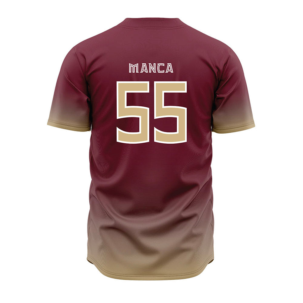 FSU - NCAA Baseball : Payton Manca - Garnet Jersey-1