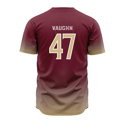 FSU - NCAA Baseball : Rhett Vaughn - Garnet Jersey-1