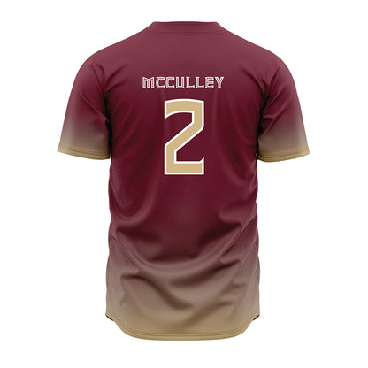 FSU - NCAA Baseball : Carter McCulley - Garnet Jersey-1