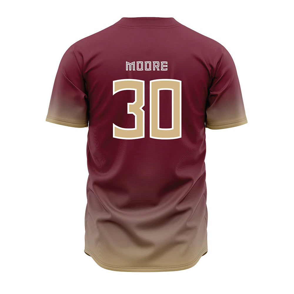 FSU - NCAA Baseball : Bryson Moore - Garnet Jersey-1