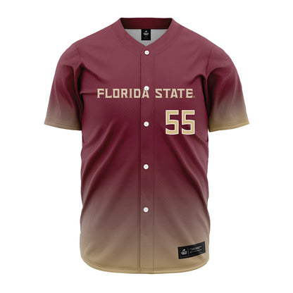 FSU - NCAA Baseball : Payton Manca - Garnet Jersey-0