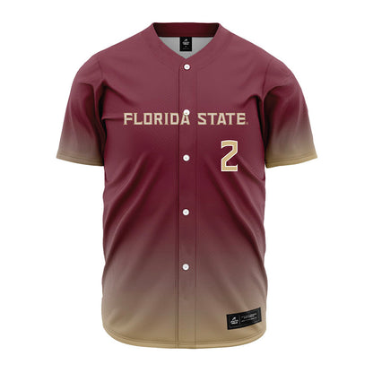 FSU - NCAA Baseball : Carter McCulley - Garnet Jersey-0
