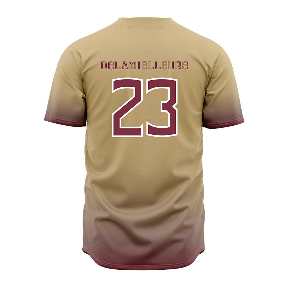 FSU - NCAA Baseball : Brody DeLamielleure - Cream Jersey-1