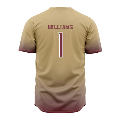 FSU - NCAA Baseball : Chase Williams - Cream Jersey-1