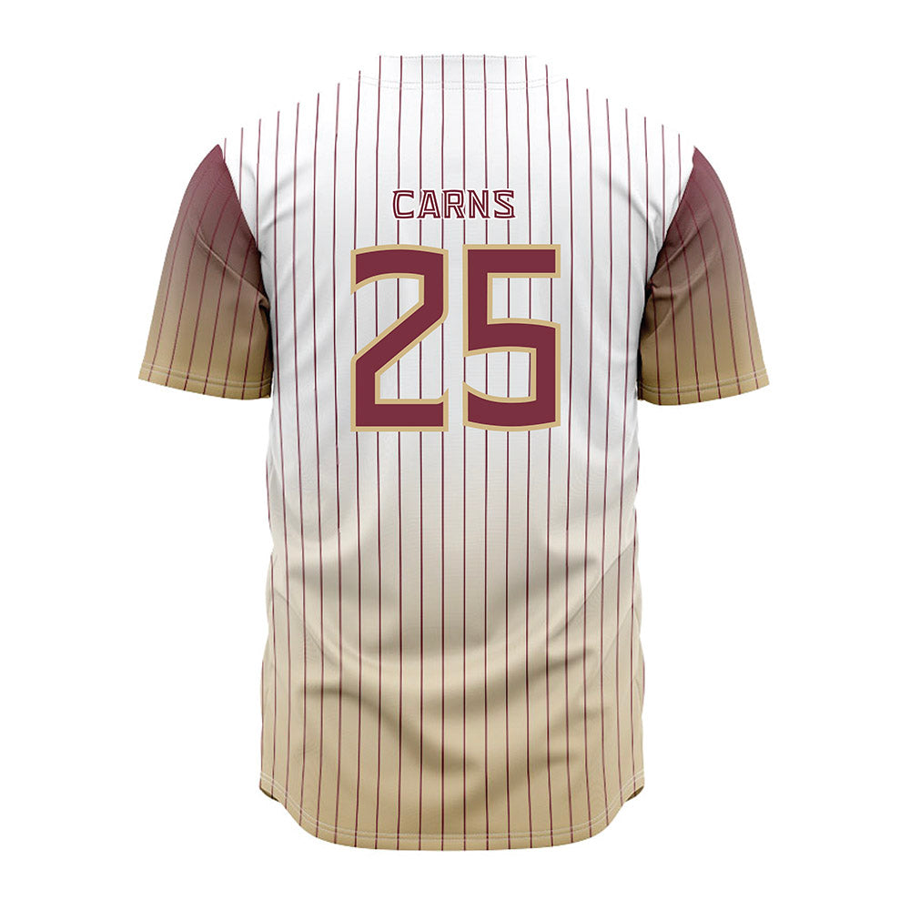 FSU - NCAA Baseball : Hunter Carns - Pinstripe Jersey-1