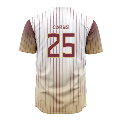 FSU - NCAA Baseball : Hunter Carns - Pinstripe Jersey-1