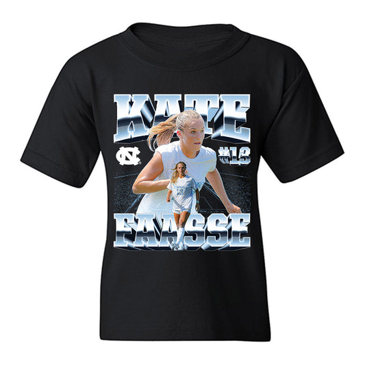 UNC - NCAA Women's Soccer : Kate Faasse - Youth T-Shirt-0