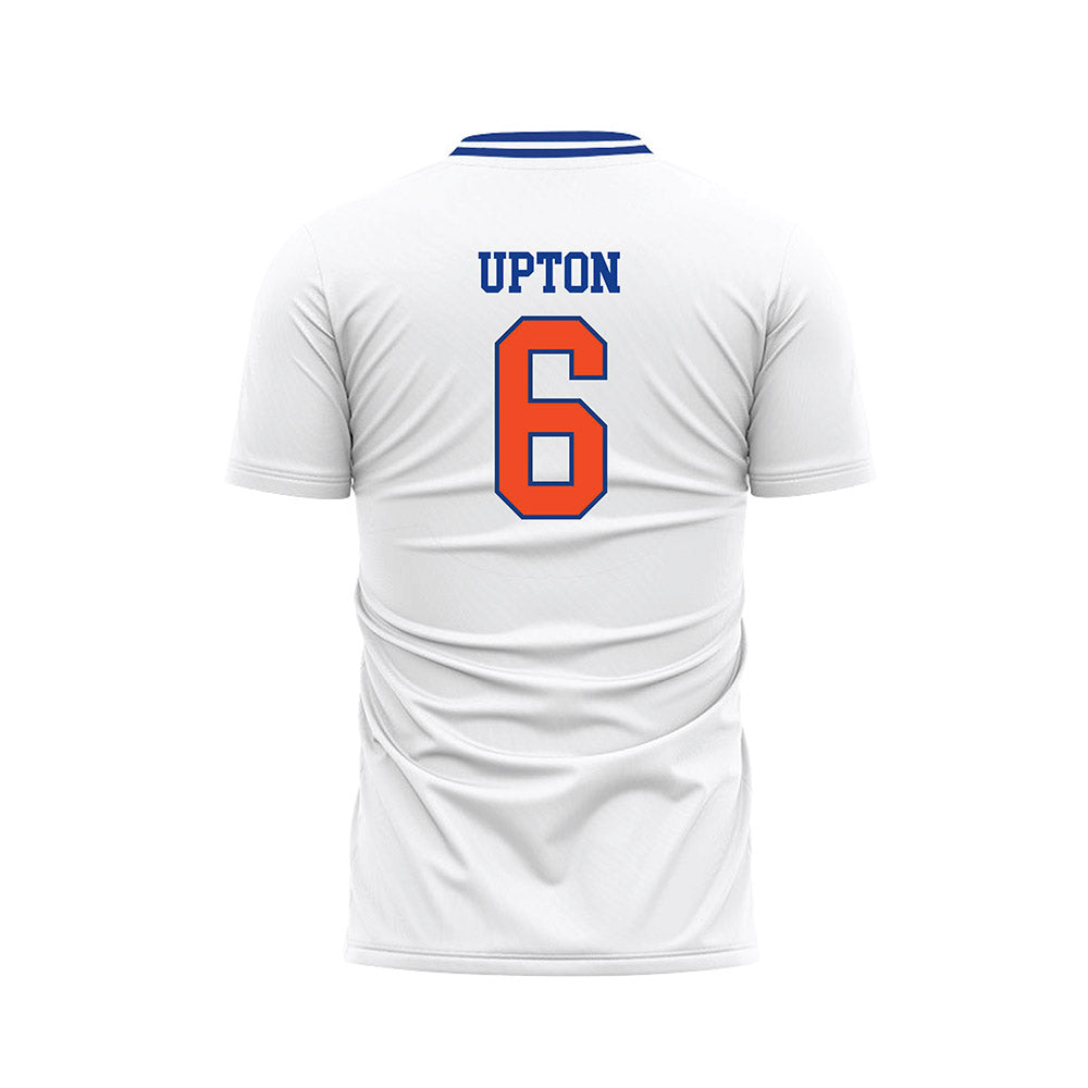 Florida - NCAA Women's Soccer : Avery Upton - Retro White Soccer Jersey-1