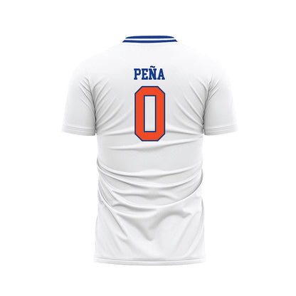 Florida - NCAA Women's Soccer : Paloma Peña - Retro White Soccer Jersey-1