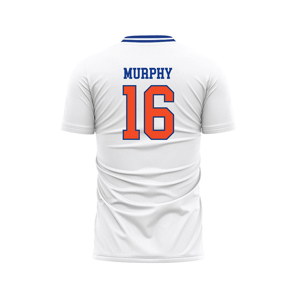 Florida - NCAA Women's Soccer : Brinley Murphy - Retro White Soccer Jersey-1