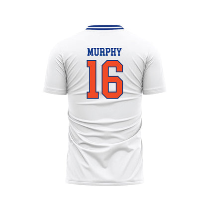 Florida - NCAA Women's Soccer : Brinley Murphy - Retro White Soccer Jersey-1