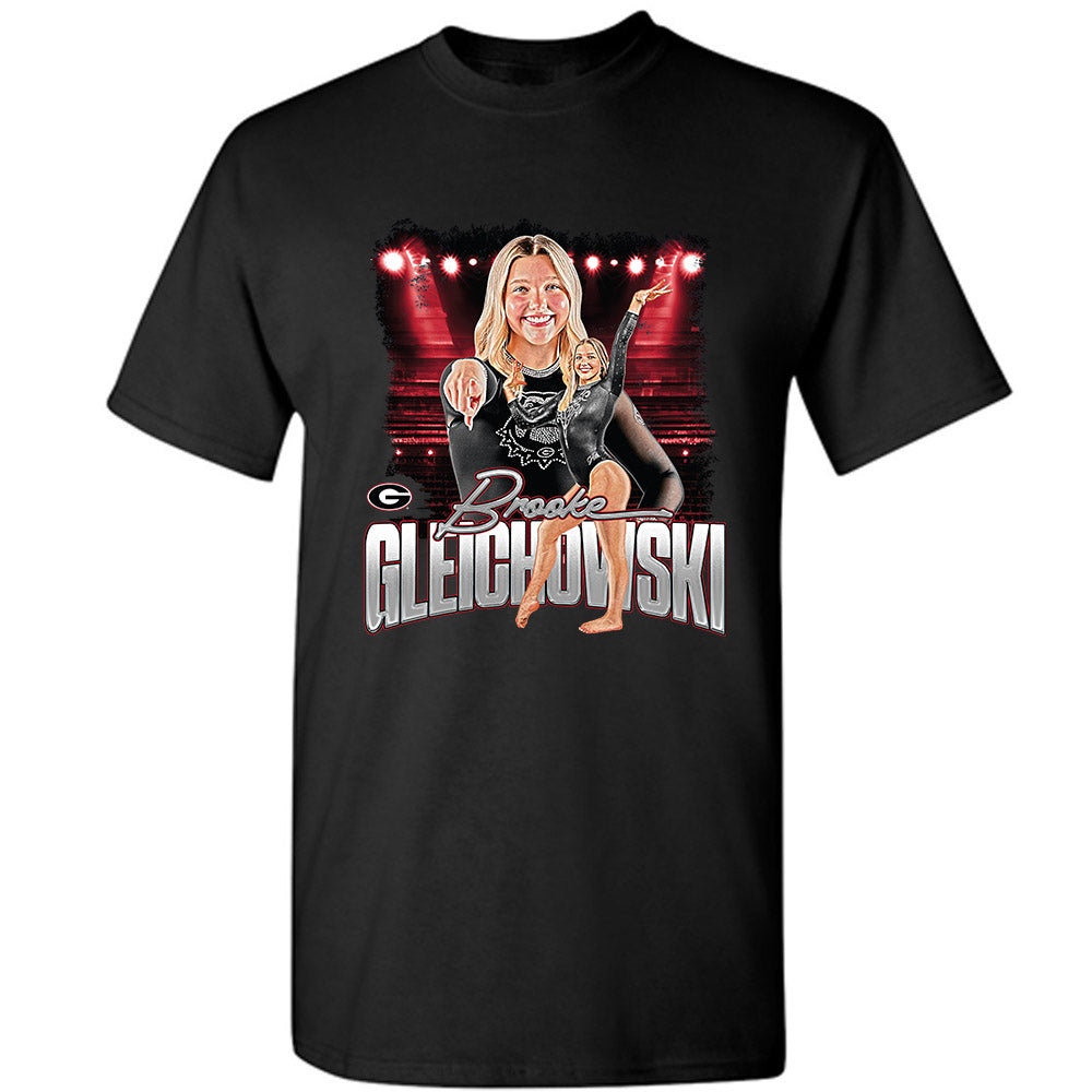 Georgia - NCAA Women's Gymnastics : Brooke Gleichowski - T-Shirt-0