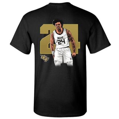 Central Florida - NCAA Men's Basketball : Jaylin Sellers - Individual Caricature T-Shirt-1