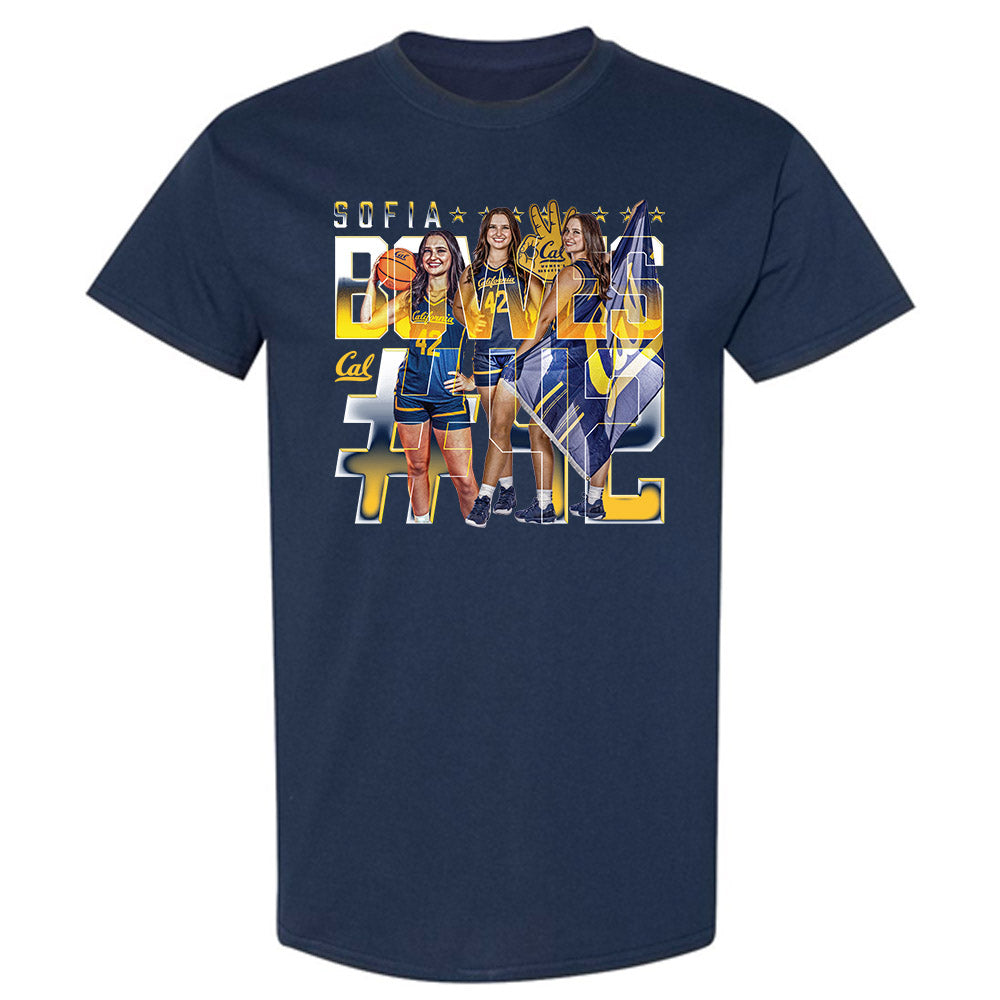UC Berkeley - NCAA Women's Basketball : Sofia Bowes - T-Shirt-0