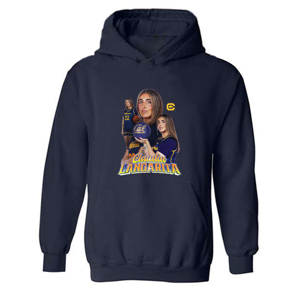 UC Berkeley - NCAA Women's Basketball : Claudia Langarita - Hooded Sweatshirt-0