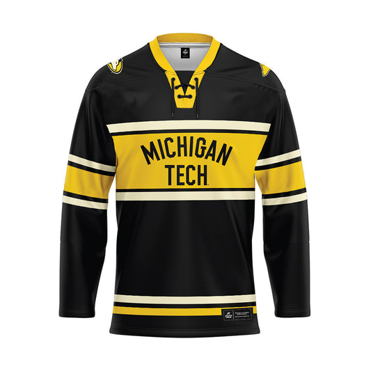 Michigan Tech - NCAA Men's Ice Hockey : - Customizable Hockey Jersey-0