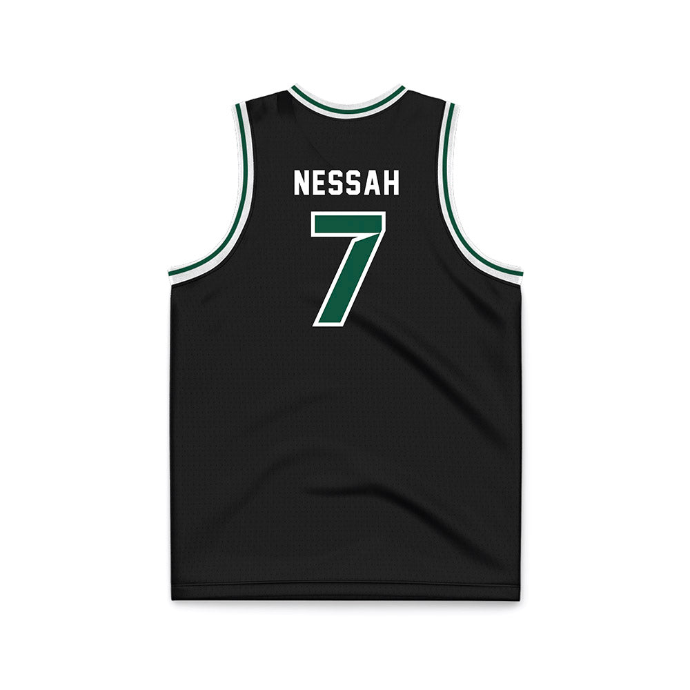 Cleveland State - NCAA Men's Basketball : Dayan Nessah - Black Basketball Jersey-1