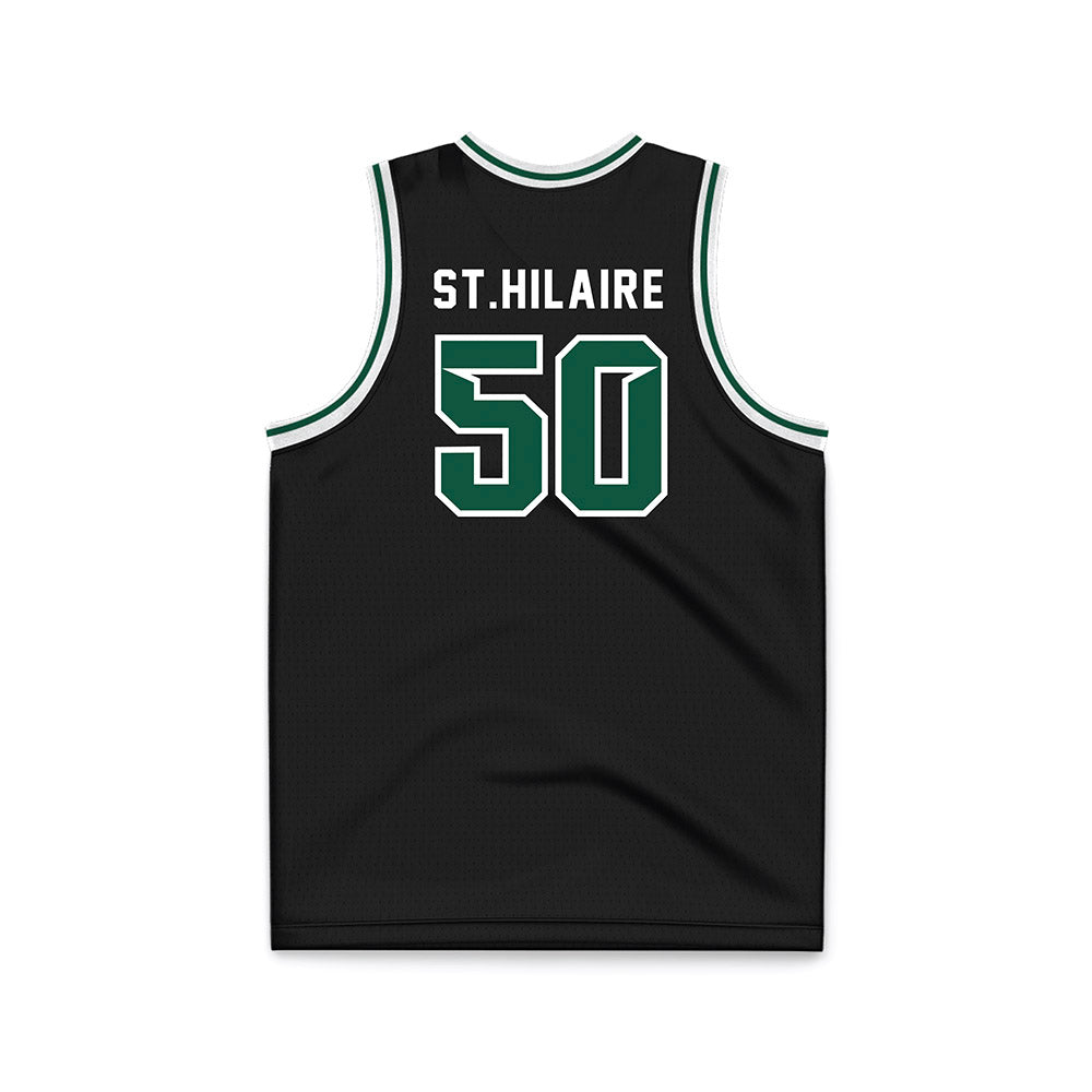 Cleveland State - NCAA Men's Basketball : Kevo St.Hilaire - Black Basketball Jersey-1