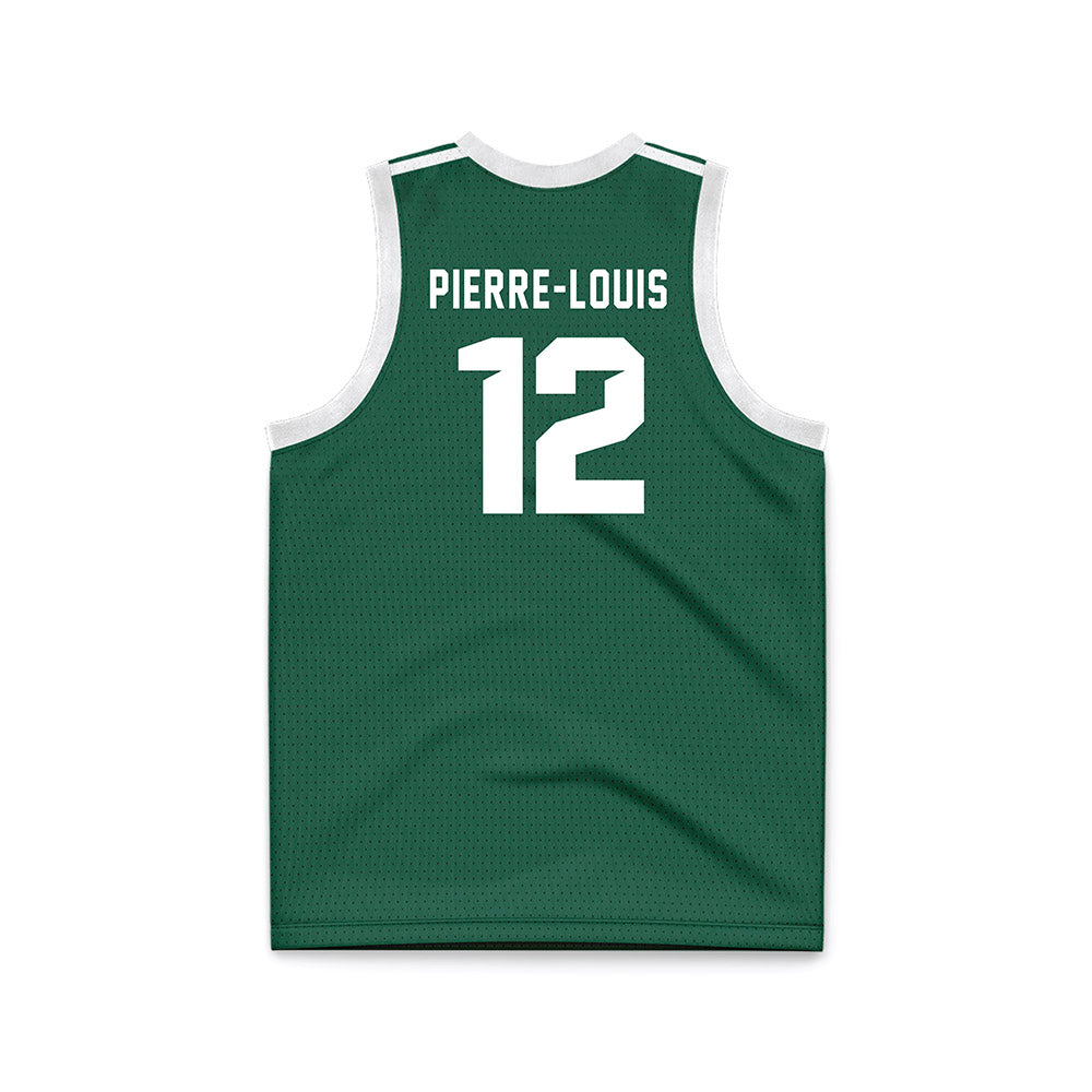 Cleveland State - NCAA Men's Basketball : Holden Pierre-Louis - Green Basketball Jersey-1