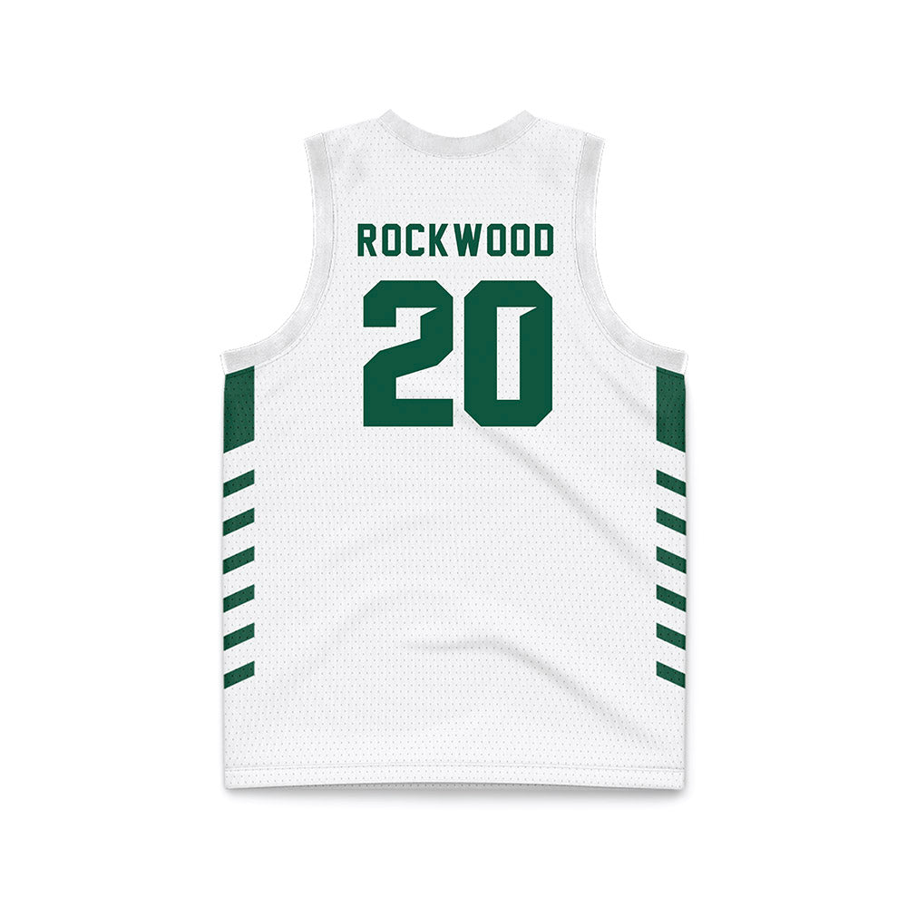 Cleveland State - NCAA Women's Basketball : Laurel Rockwood - White Retro Basketball Jersey-1