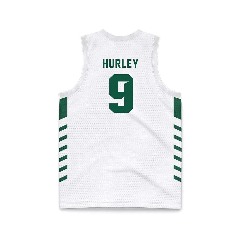 Cleveland State - NCAA Women's Basketball : Sarah Hurley - White Retro Basketball Jersey-1