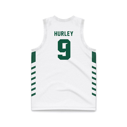 Cleveland State - NCAA Women's Basketball : Sarah Hurley - White Retro Basketball Jersey-1