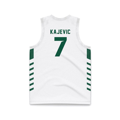 Cleveland State - NCAA Women's Basketball : Hanna Medina Kajevic - White Retro Basketball Jersey-1