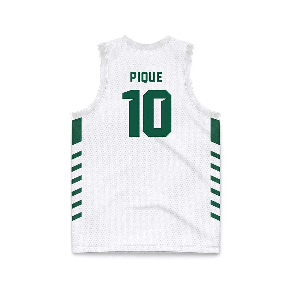 Cleveland State - NCAA Women's Basketball : Paula Pique - White Retro Basketball Jersey-1