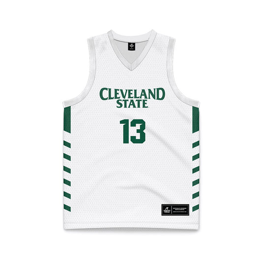 Cleveland State - NCAA Women's Basketball : Izabella Zingaro - White Retro Basketball Jersey-0