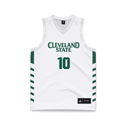 Cleveland State - NCAA Women's Basketball : Paula Pique - White Retro Basketball Jersey-0