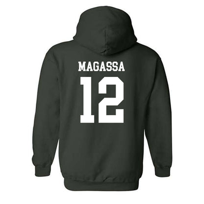 Cleveland State - NCAA Women's Basketball : Ayisse Magassa - Classic Shersey Hooded Sweatshirt-1