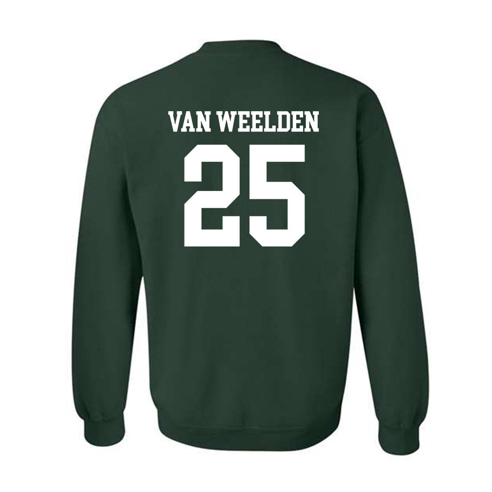 Cleveland State - NCAA Women's Basketball : Ella Van Weelden - Classic Shersey Crewneck Sweatshirt-1